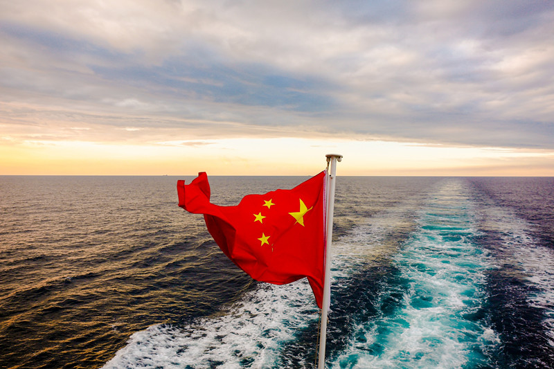 圖為運輸途中一隅。