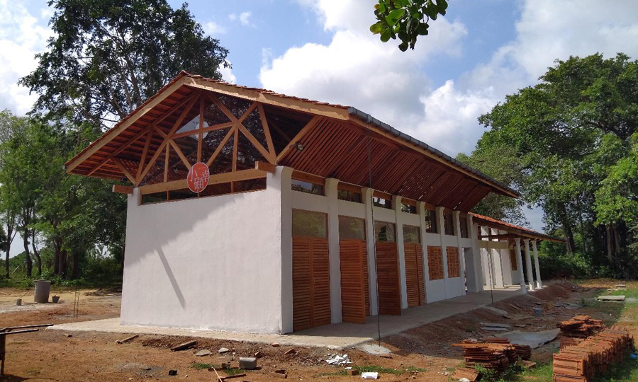 即將完工的公益課堂項(xiàng)目。