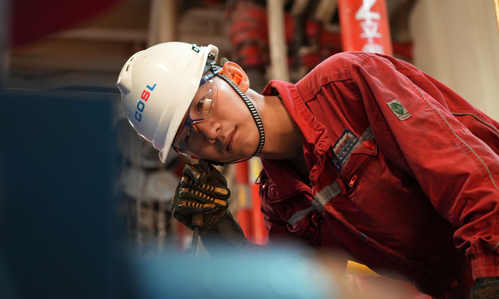 圖為作業(yè)現(xiàn)場。