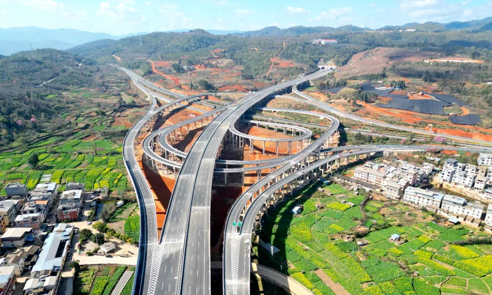 2月14日，中鐵二局參建的彌（勒）玉（溪）高速公路新哨至五山段、通海北至多依樹段正式通車。彌玉高速是廣昆高速公路的聯絡線，是云南省滇中城市大外環的重要組成部分和向西南方向出境的大通道，主線全長115.66公里，本次通車的兩段線路分別長27公里、21.78公里。