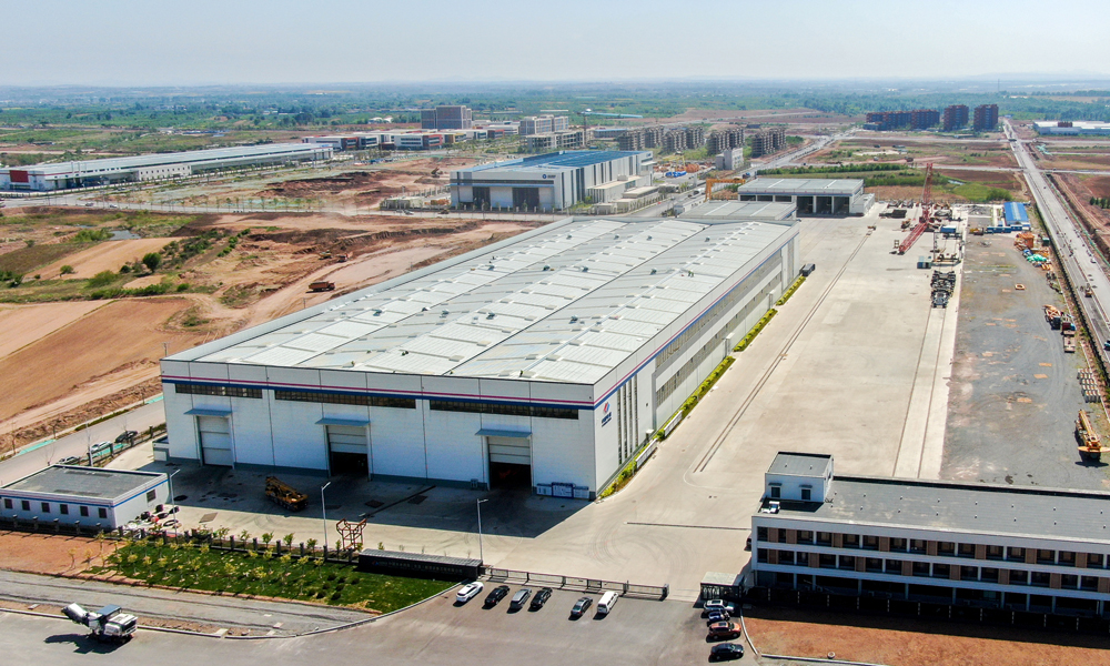 建設中的太平灣風電產業園。