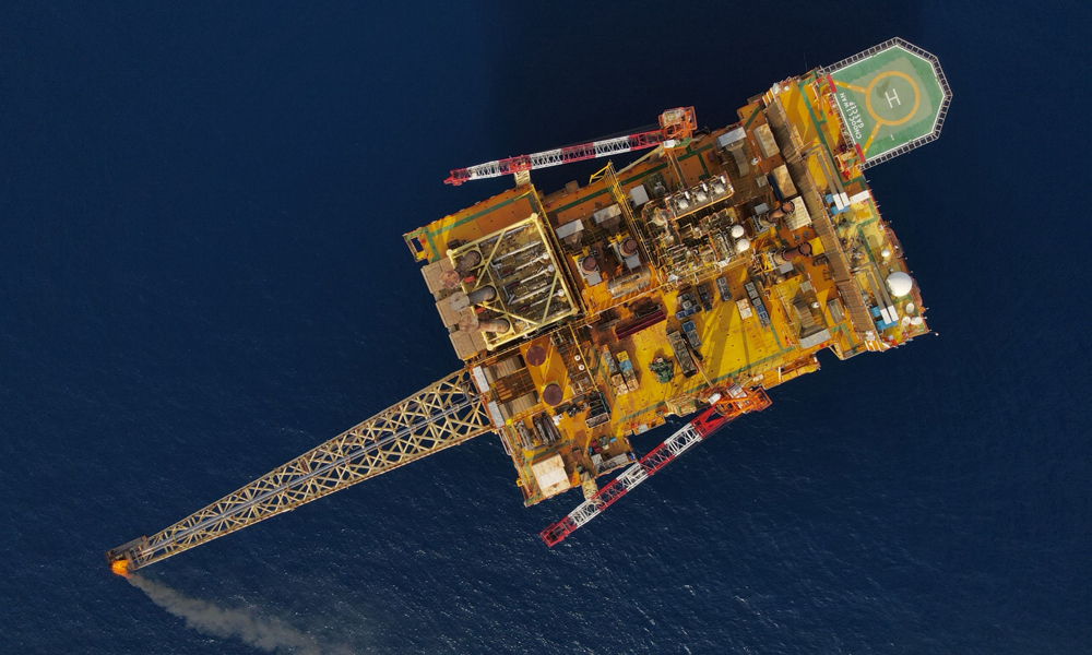 近日，中國海油荔灣3-1平臺累計生產天然氣突破400億立方米，日產天然氣較投產初期實現翻倍。