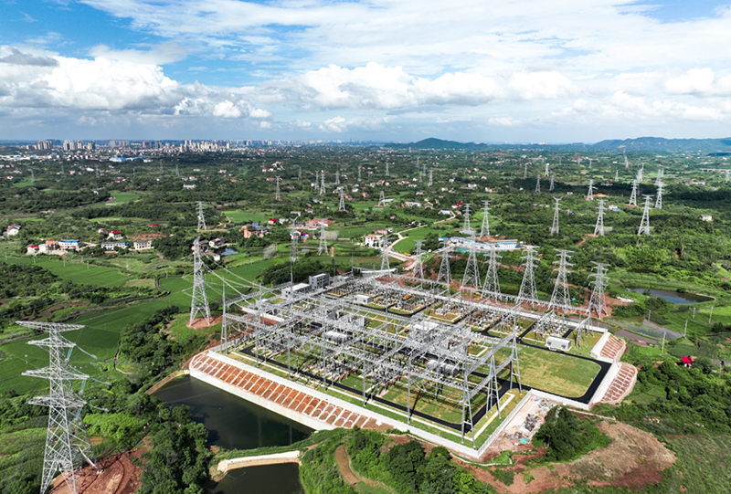 500千伏喜陽變電站全景。.jpg 500千伏喜陽變電站全景。.jpg