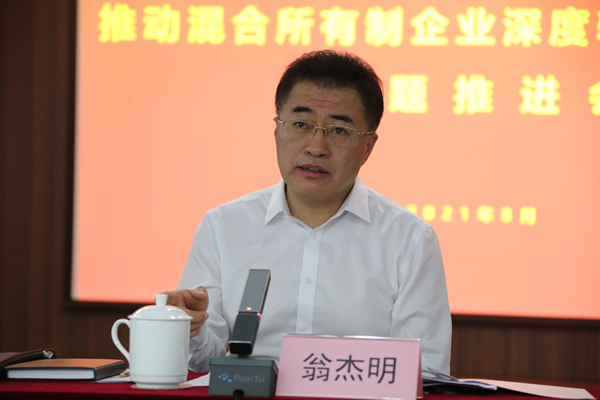 翁杰明、國資、國企、央企、國資委、副主任、企業改革、新聞宣傳